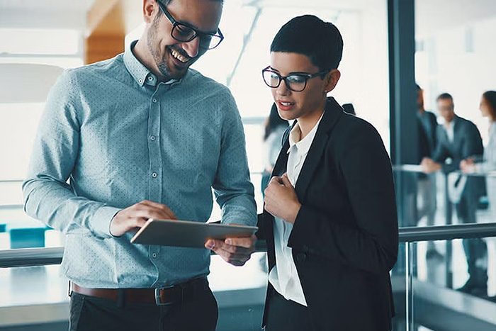 Travail collaboratif avec un accès internet  professionnel