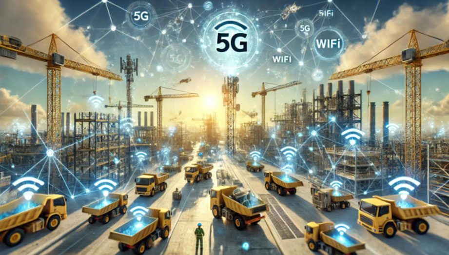 Connexion 5G et Wifi pour des chantiers de BTP modernes et connectés